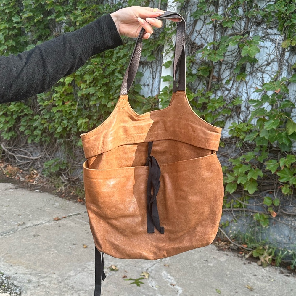 Marni Leather Bow Tote Bag Summer 2011 Edition